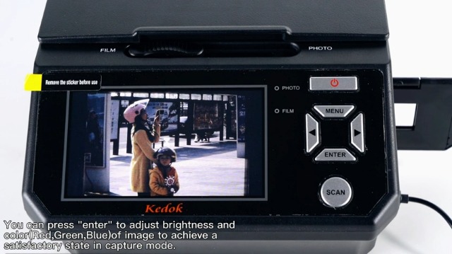 その他 kolor lmage scanner Eyesen Slide & Negative Scanner with 5